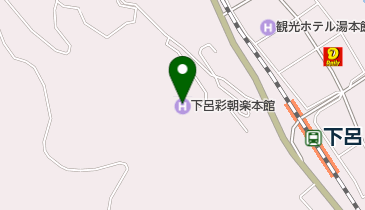 下呂観光ホテルの地図画像