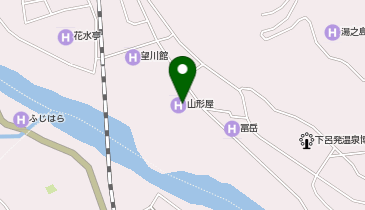 山形屋の地図画像