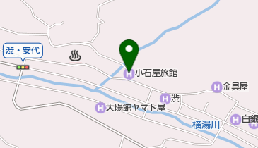 小石屋旅館の地図画像