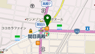 関目飯店の地図画像