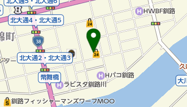 サロン カビーネの地図画像