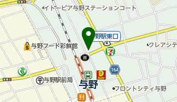 中華料理 RAKUの地図画像