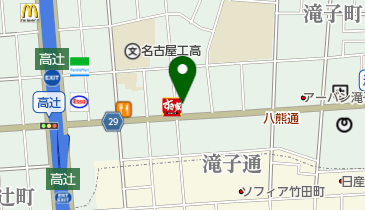 スパゲッティハウス トッポ 高辻本店の地図画像