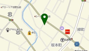 料理とお酒 まさの地図画像