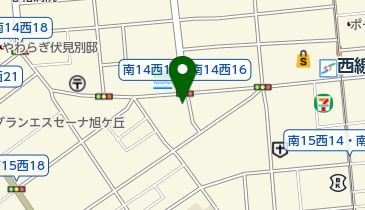 正直家 行啓通店の地図画像