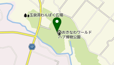 健食バイキング ちゅら島の地図画像