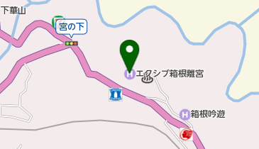 日本料理 箱根 華暦の地図画像