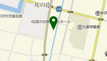 招湯苑の地図画像