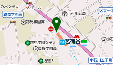 VIE DE FRANCE 茗荷谷の地図画像