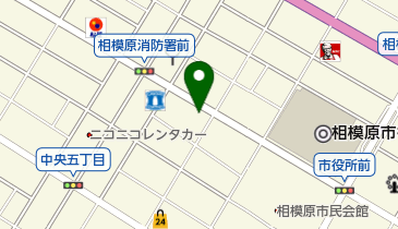 麺工房 楓の地図画像