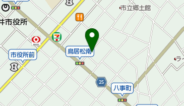 カワハラの地図画像