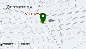 シャクティ 西登美ケ丘店の地図画像