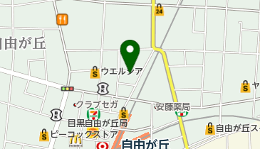 パスタバル MIKIYA&rsquo;S (自由が丘)の地図画像