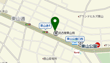 両口屋是清東山店 カフェ喜蝸庵の地図画像