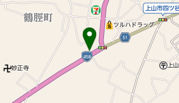 レストランルシエルブルーの地図画像