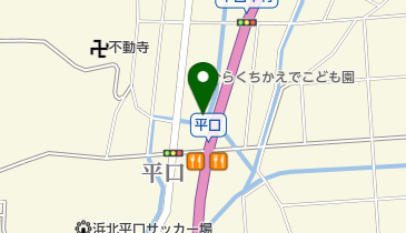 しまうま珈琲浜北店の地図画像