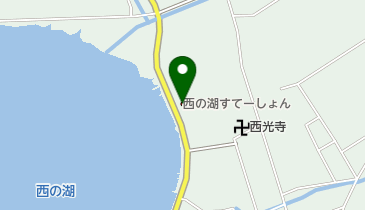 西の湖すてーしょんの地図画像