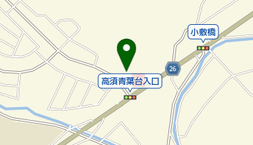 うどん めん天の地図画像
