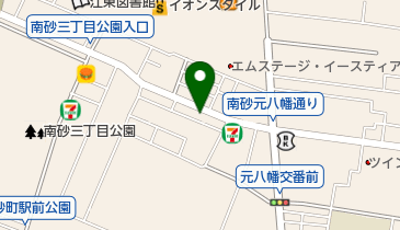 ホルモンナカジ はなれの地図画像