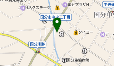 バーベキュー小屋の地図画像