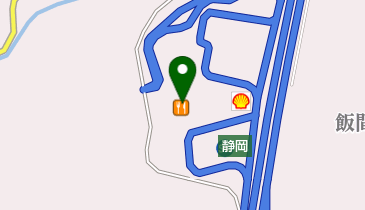 西安餃子 NEOPASA静岡上り店の地図画像