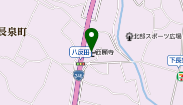 普茶 西願寺の地図画像