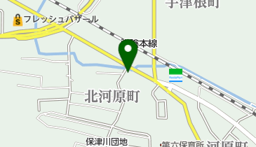 魚留 河原町店の地図画像