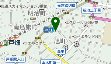 ルガールマルシェの地図画像