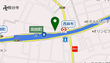 西麻布 博多チムそばの地図画像