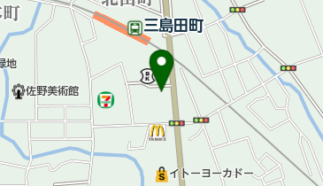 お好み焼き ぼて福 三島店の地図画像