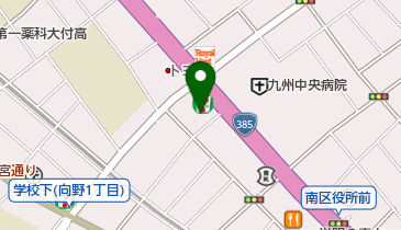 炭焼スペイン料理 BRASERIAハセガワの地図画像