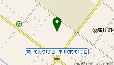 ひがしかわ食堂ワッカの地図画像