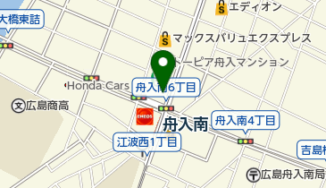 廣島お好焼き楽屋の地図画像
