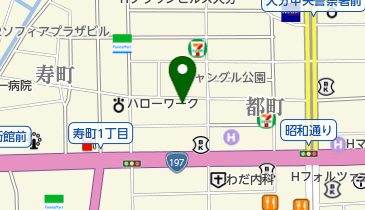 おおいた 花山椒の地図画像