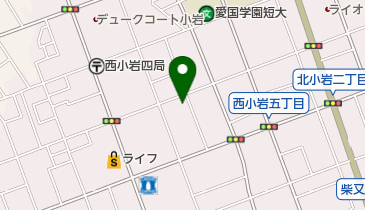 フランス創作料理 ボナールの地図画像