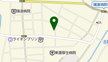 アオカフェの地図画像