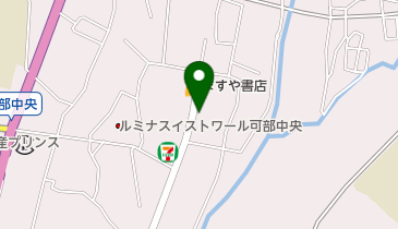 かしわや入江の地図画像