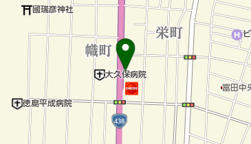 とくしま青柳の地図画像