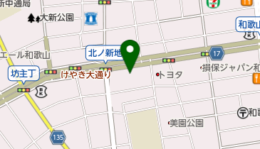 焼鳥 よつ葉の地図画像