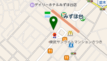 増田食堂の地図画像