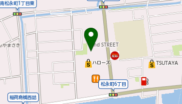 快活CLUB 福山松永店の地図画像