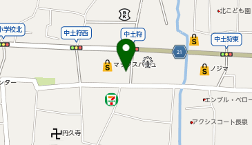 うな泉の地図画像