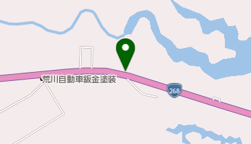 くるまや食堂の地図画像