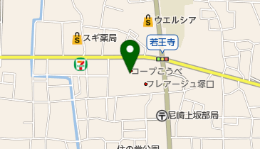 磯寿司の地図画像