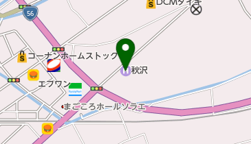 お食事処 菜再の地図画像