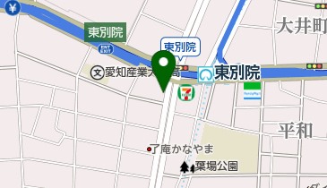 インパール 東別院店の地図画像