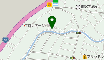 お肉の店 仲村の地図画像