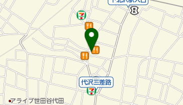 つむじ風の地図画像