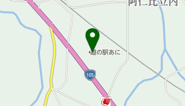 レストランあおししの地図画像