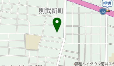 焼肉 椿山 2号店の地図画像